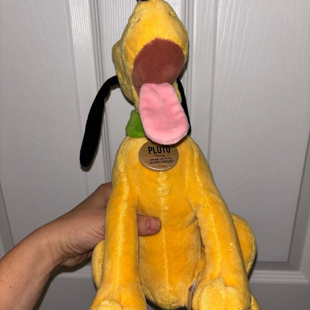 Disney Store Official Pluto Medium Soft Toy for Kids - Picture 3 of 6